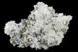 Quartz, Galena and Pyrite Crystal Cluster - Peru #149592-1